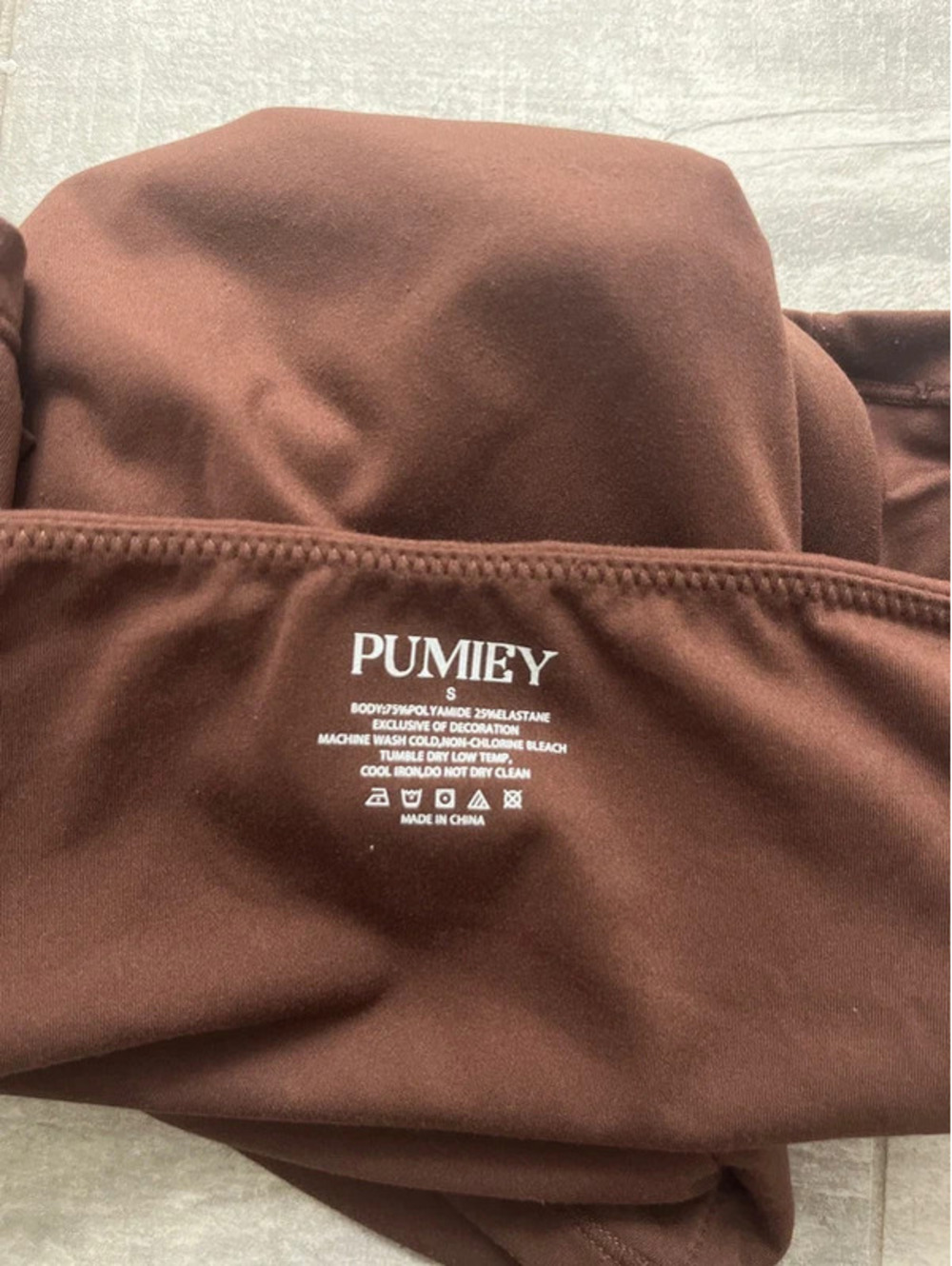 Pumiey Brown Tee - Picture 4 of 5